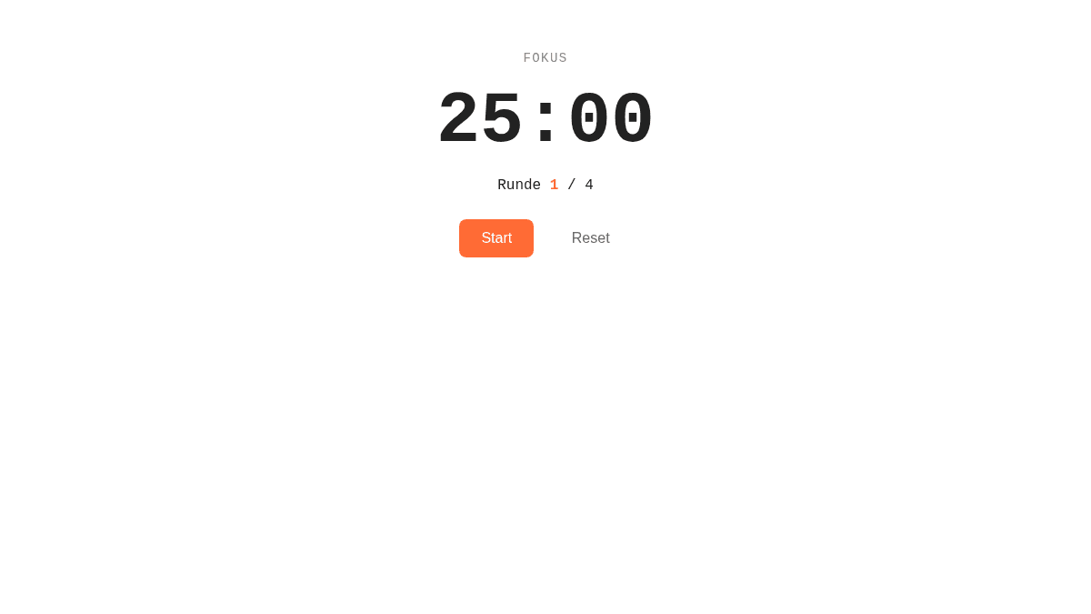 Pomodoro-Timer