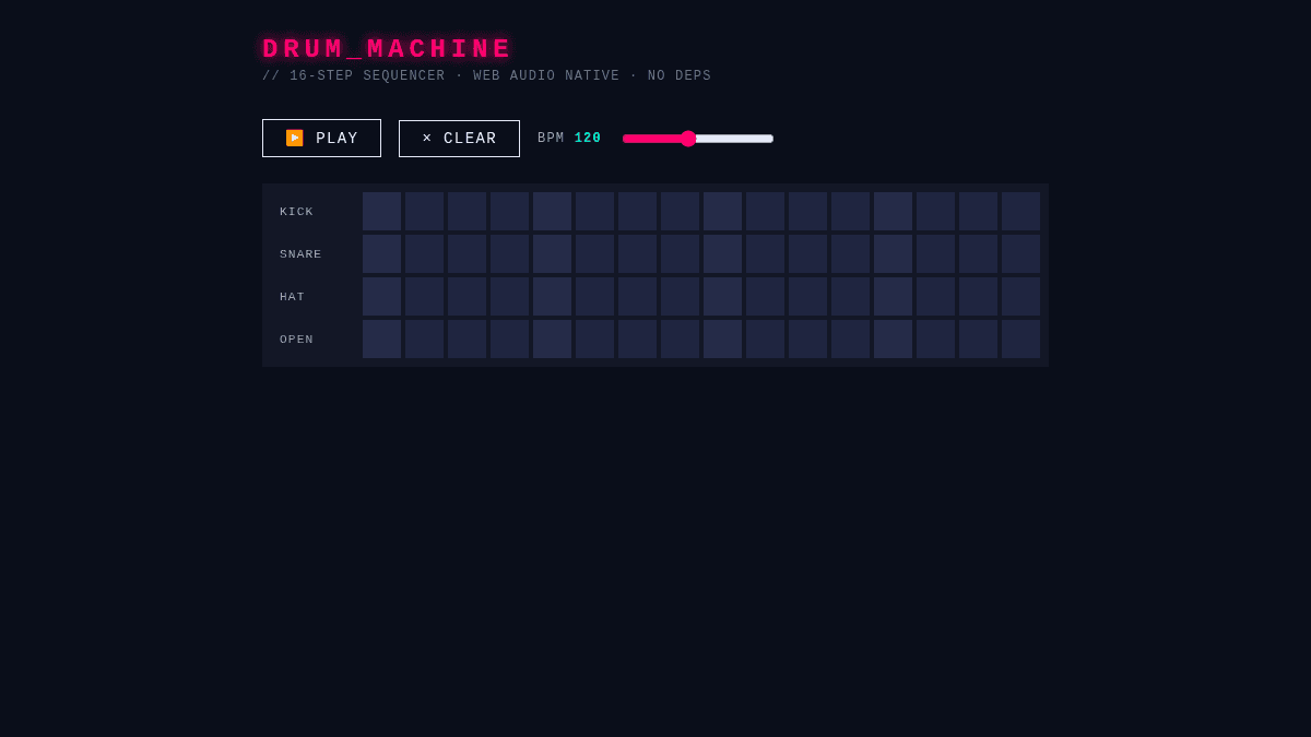 Drum Machine
