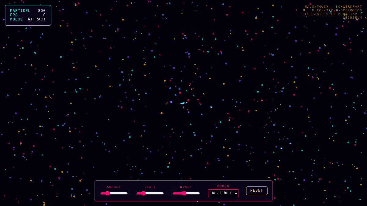 Particle Playground